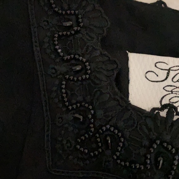 Vintage Sarah Elizabeth Dress Lace/Bead Neckline. (Final Price) - Picture 8 of 9